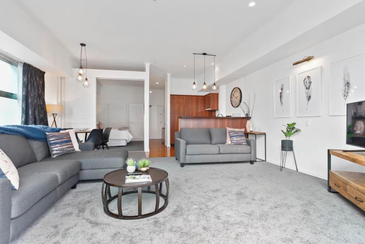 Chic 1 Bedroom Princess Wharf Apartment W/ Ac Auckland Dış mekan fotoğraf