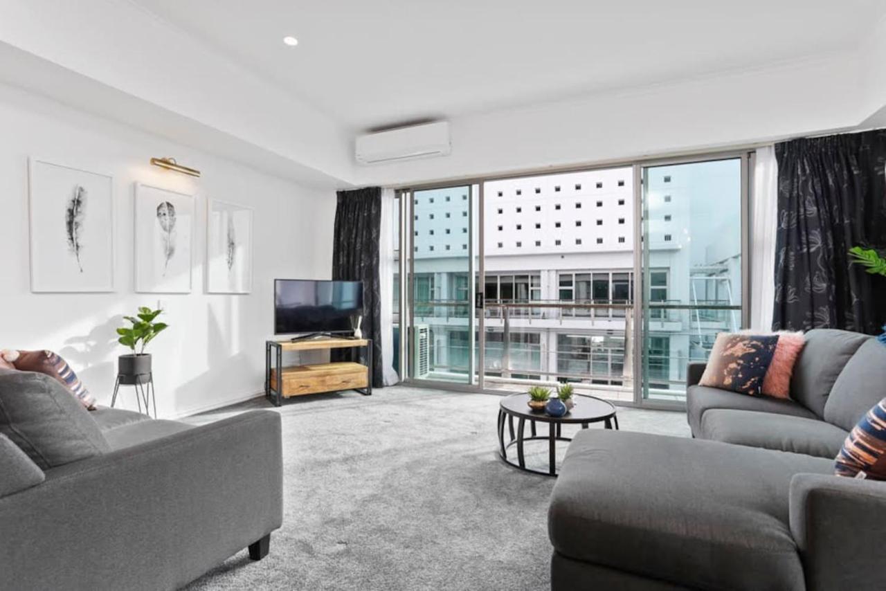 Chic 1 Bedroom Princess Wharf Apartment W/ Ac Auckland Dış mekan fotoğraf